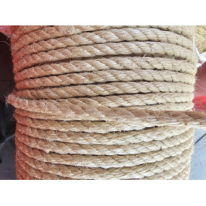 CUERDA DE HENEQUEN 11 mm O 7/16 pulg 1 kg = 12 m